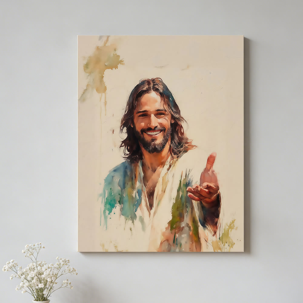 Christianartworkshop Wandbilder mit Jesu ausgestreckter Hand: Ein Symbol seiner einladenden Gnade - image 1