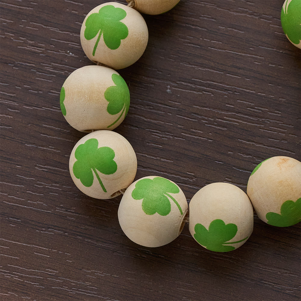 Christianartworkshop Irischer Rosenkranz aus Holz im Taschenformat – Geschenk zum St. Patrick's Day - image 8