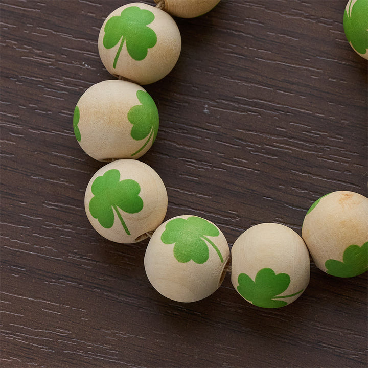 Christianartworkshop Irischer Rosenkranz aus Holz im Taschenformat – Geschenk zum St. Patrick's Day - image 8