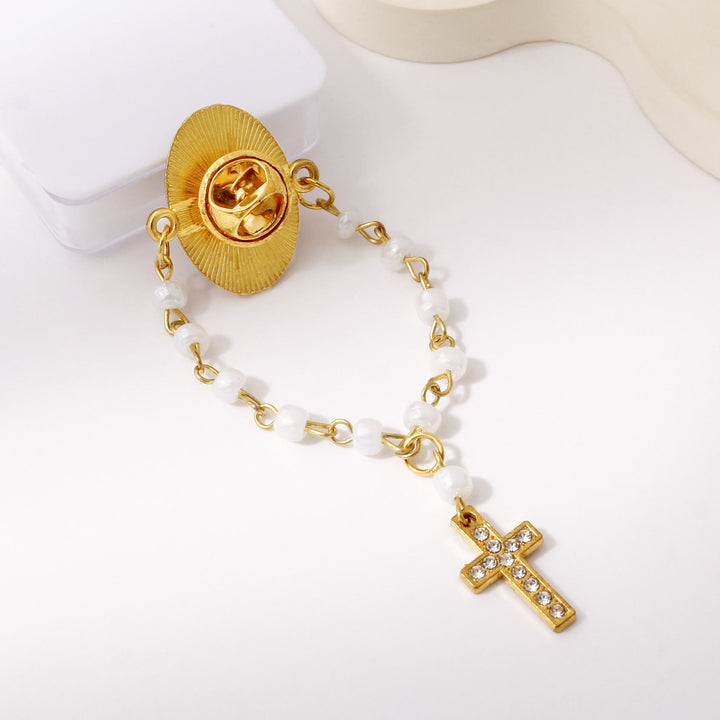 Christianartworkshop Mini-Rosenkranzbrosche Unserer Lieben Frau von Guadalupe: Ein Symbol mütterlichen Schutzes - image 1