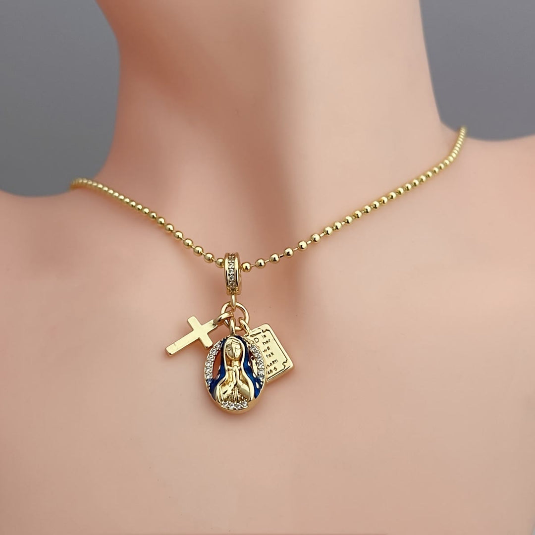 Christianartworkshop Schmuckset „Unsere Liebe Frau von der Gnade“: Ein Symbol zeitloser Hingabe - image 5