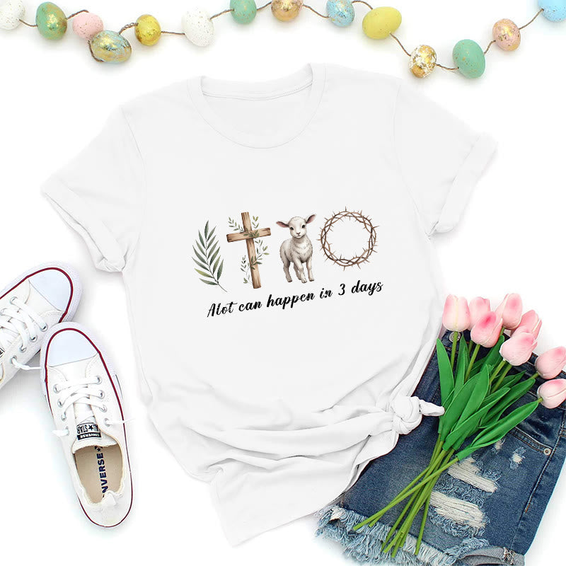 Christianartworkshop Drei Tage Auferstehung Premium-T-Shirt - Weiß - 2XL - image 1