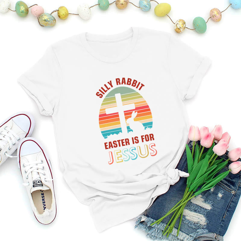 Christianartworkshop Ostern ist für Jesus Retro Premium T-Shirt - Weiß - 2XL - image 0