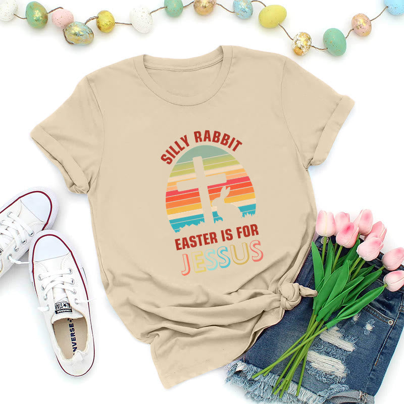 Christianartworkshop Ostern ist für Jesus Retro Premium T-Shirt - Beige - 2XL - image 6