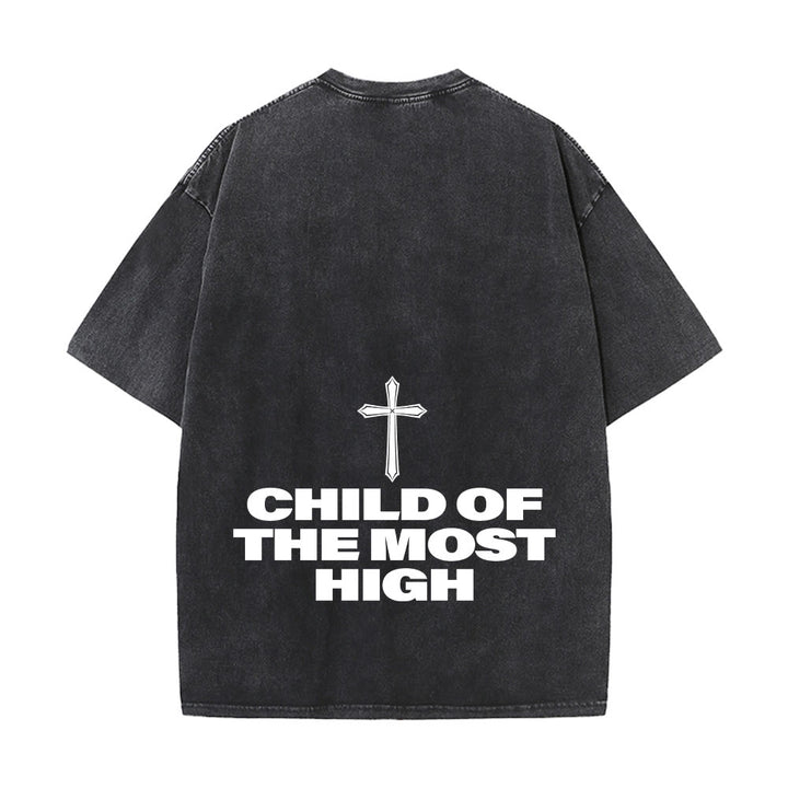 Christianartworkshop Kind des Höchsten Kreuzes Fettdruck Unisex-T-Shirt (vorgewaschen) - image 11