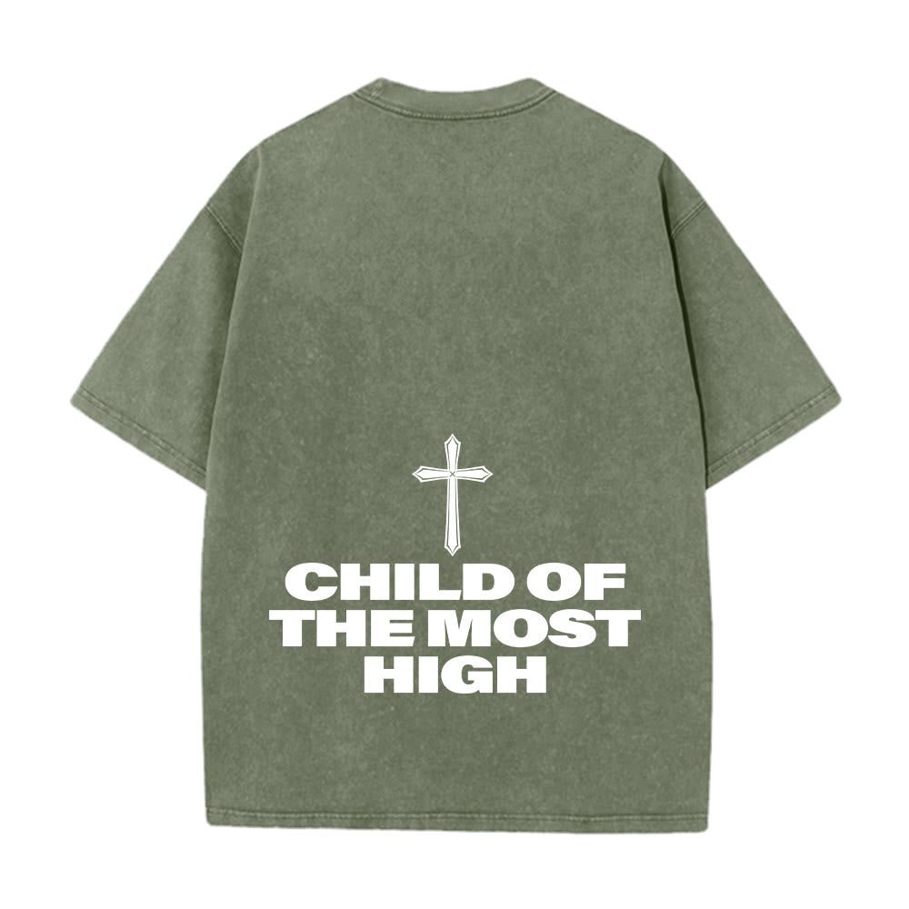 Christianartworkshop Kind des Höchsten Kreuzes Fettdruck Unisex-T-Shirt (vorgewaschen) - image 18