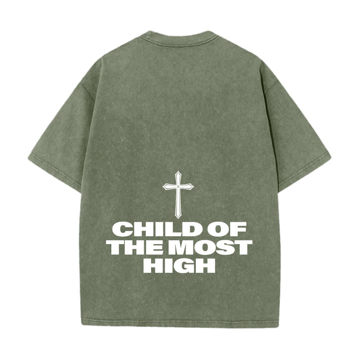 Christianartworkshop Kind des Höchsten Kreuzes Fettdruck Unisex-T-Shirt (vorgewaschen) - image 18