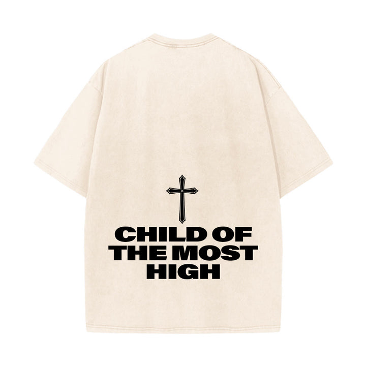 Christianartworkshop Kind des Höchsten Kreuzes Fettdruck Unisex-T-Shirt (vorgewaschen) - image 24