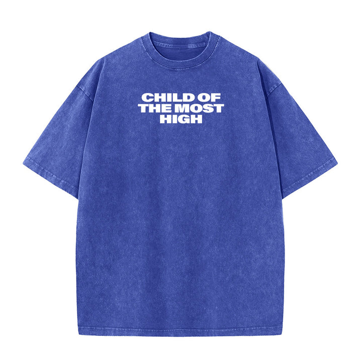 Christianartworkshop Kind des Höchsten Kreuzes Fettdruck Unisex-T-Shirt (vorgewaschen) - image 4