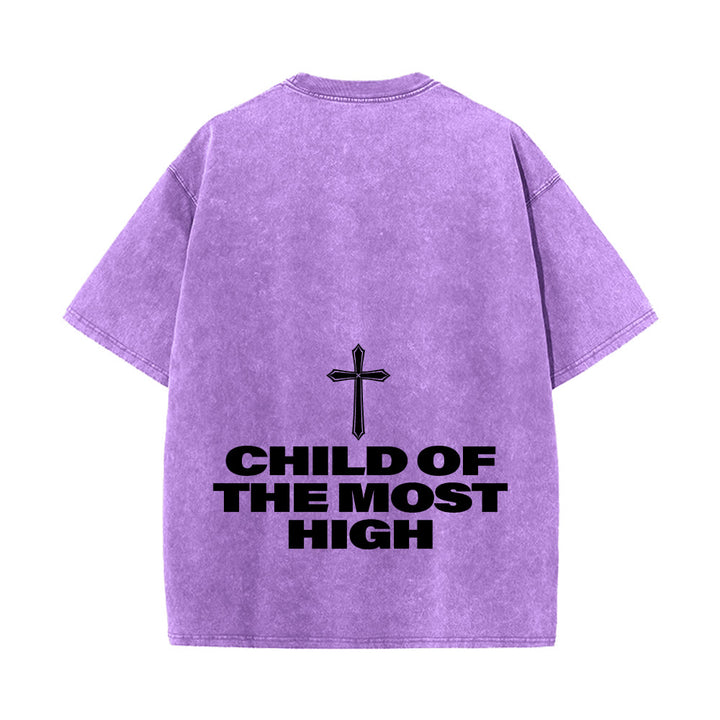 Christianartworkshop Kind des Höchsten Kreuzes Fettdruck Unisex-T-Shirt (vorgewaschen) - image 29