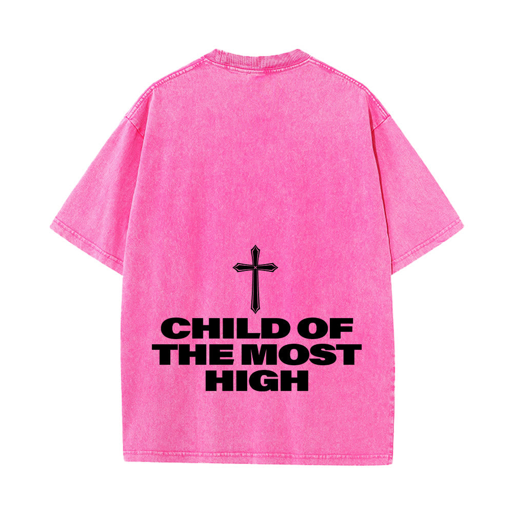 Christianartworkshop Kind des Höchsten Kreuzes Fettdruck Unisex-T-Shirt (vorgewaschen) - image 27