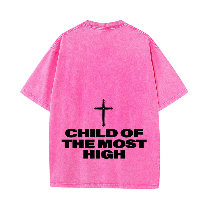 Christianartworkshop Kind des Höchsten Kreuzes Fettdruck Unisex-T-Shirt (vorgewaschen) - image 27