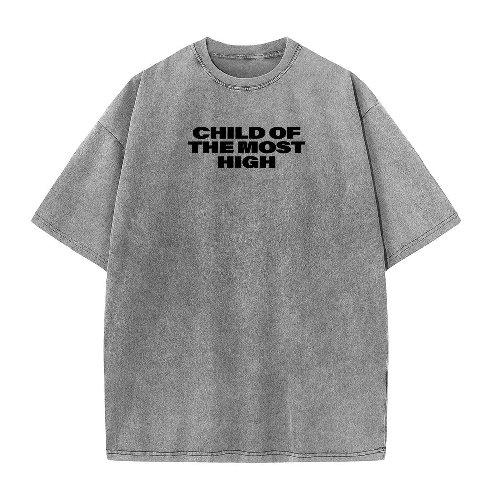 Christianartworkshop Kind des Höchsten Kreuzes Fettdruck Unisex-T-Shirt (vorgewaschen) - image 7