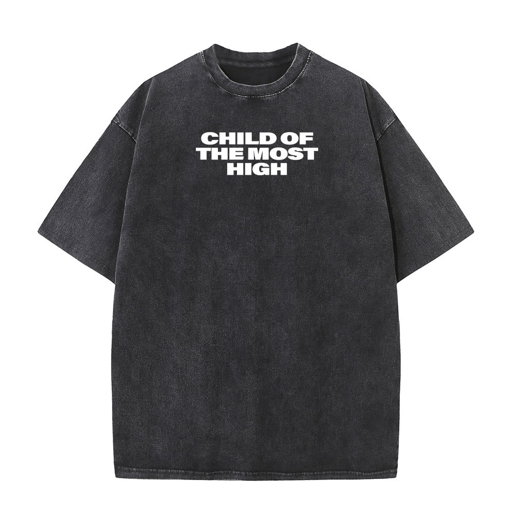 Christianartworkshop Kind des Höchsten Kreuzes Fettdruck Unisex-T-Shirt (vorgewaschen) - image 10