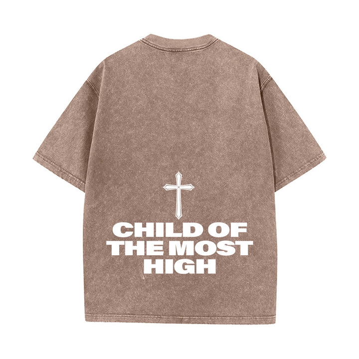 Christianartworkshop Kind des Höchsten Kreuzes Fettdruck Unisex-T-Shirt (vorgewaschen) - image 21