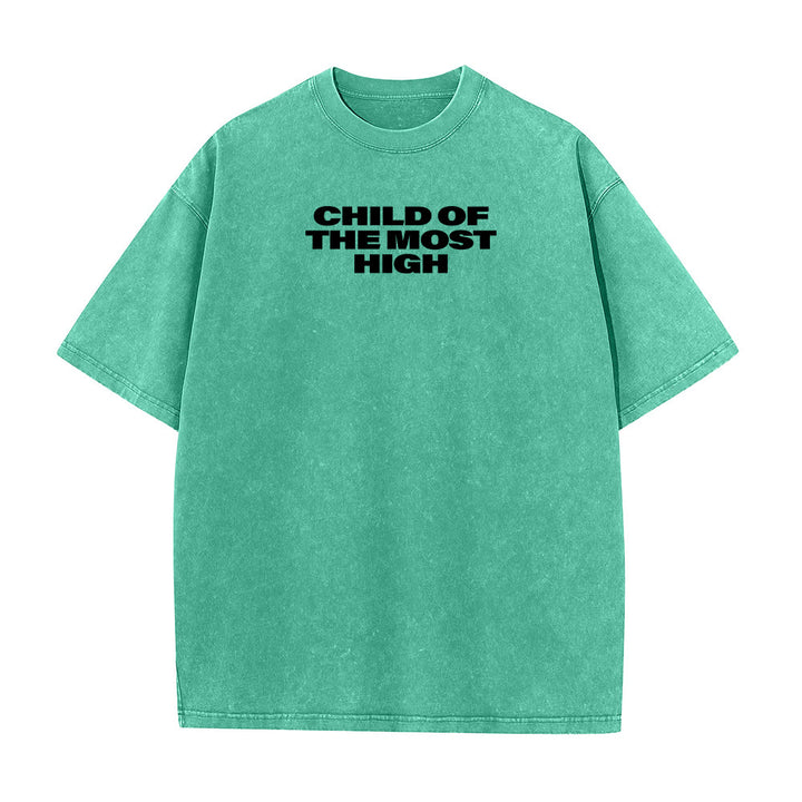 Christianartworkshop Kind des Höchsten Kreuzes Fettdruck Unisex-T-Shirt (vorgewaschen) - image 1