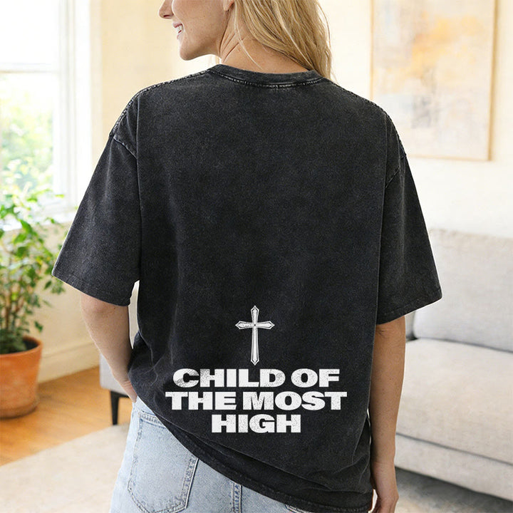 Christianartworkshop Kind des Höchsten Kreuzes Fettdruck Unisex-T-Shirt (vorgewaschen) - image 15