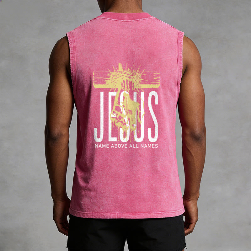 Christianartworkshop Unisex-Tanktop mit Aufdruck „Jesus Name Above All Names“ - image 22