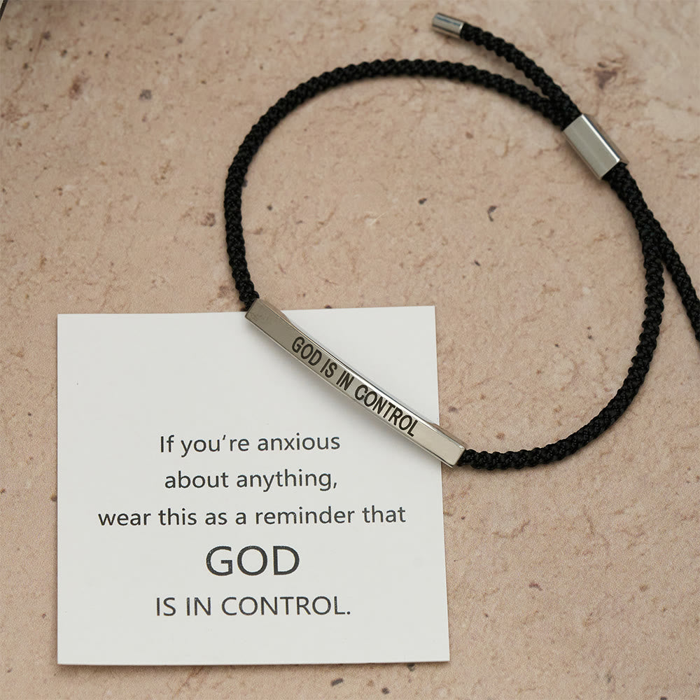 Christianartworkshop „Gott hat die Kontrolle“ – Armband: Ein Symbol des Vertrauens und des Hochzeitssegens - image 1