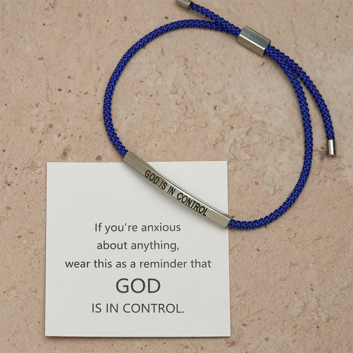 Christianartworkshop „Gott hat die Kontrolle“ – Armband: Ein Symbol des Vertrauens und des Hochzeitssegens - image 3