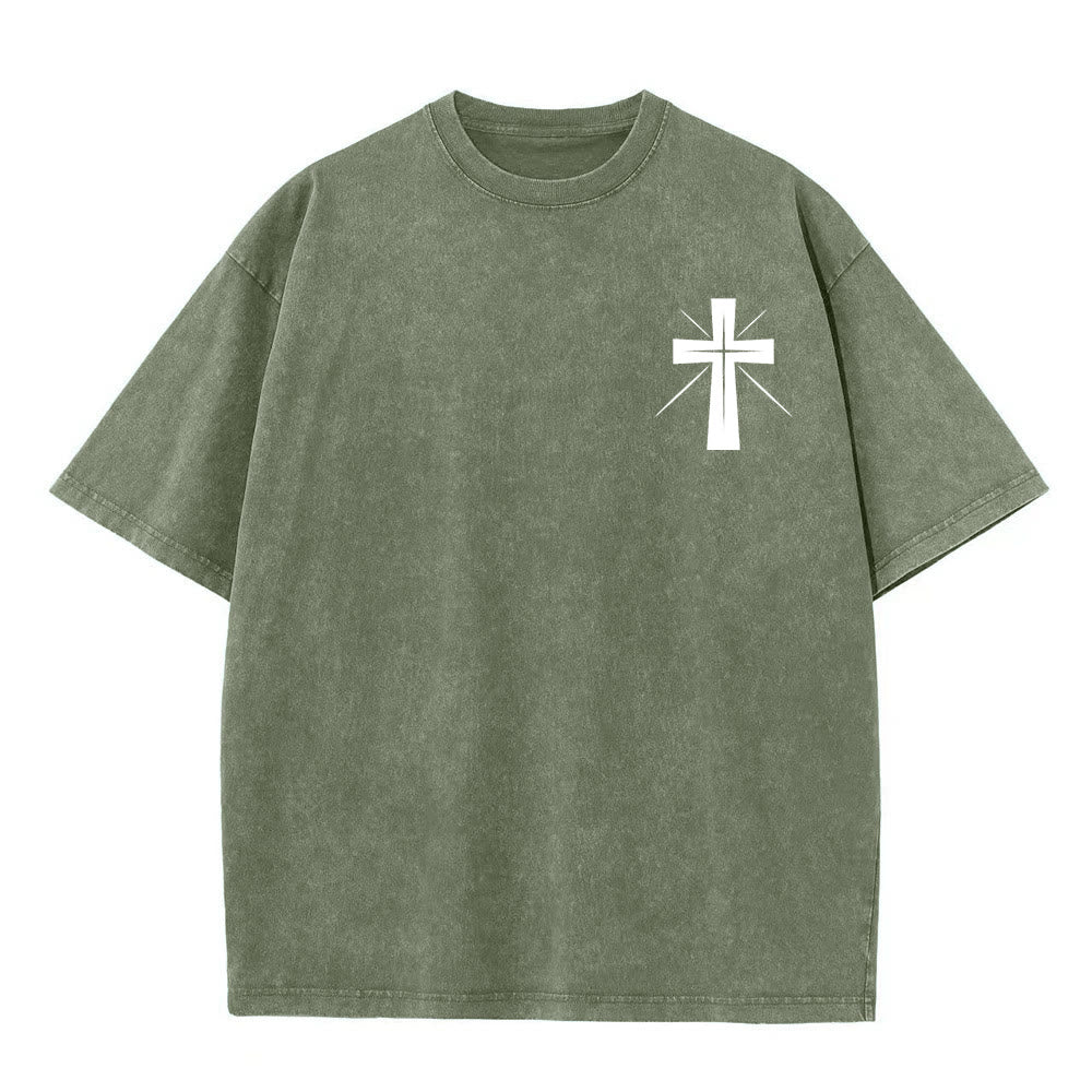 Christianartworkshop „Sucht zuerst das Reich Gottes“ Unisex-T-Shirt (vorgewaschen) - image 11