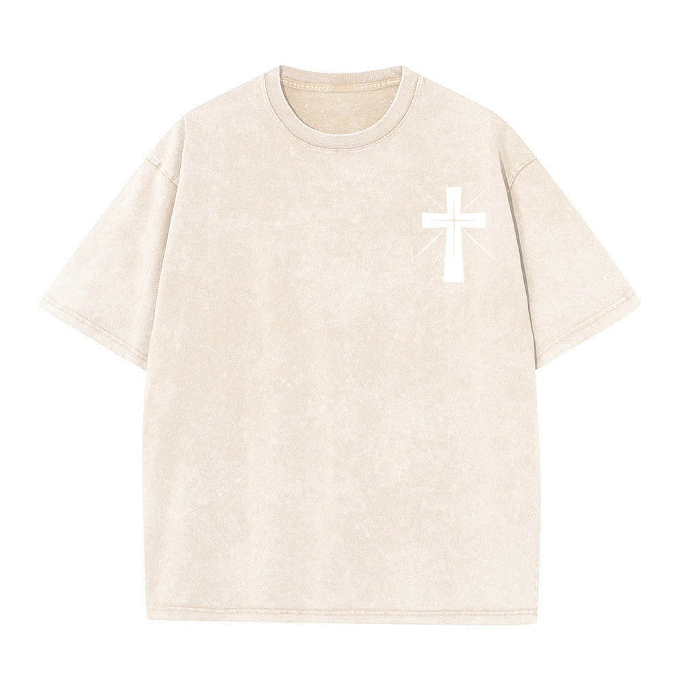 Christianartworkshop „Sucht zuerst das Reich Gottes“ Unisex-T-Shirt (vorgewaschen) - image 14