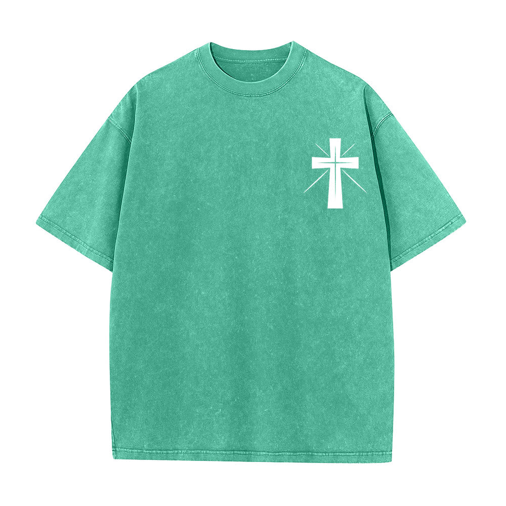 Christianartworkshop „Sucht zuerst das Reich Gottes“ Unisex-T-Shirt (vorgewaschen) - image 8