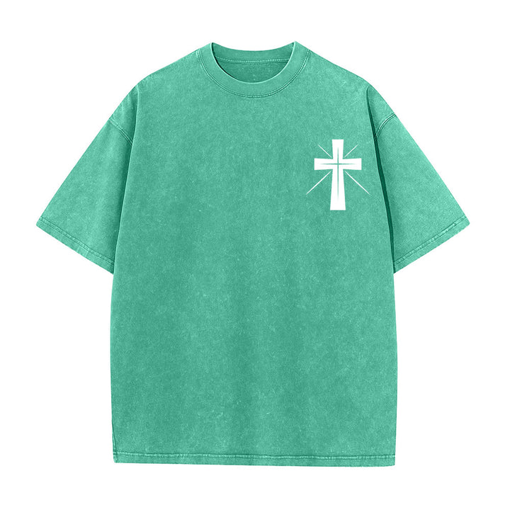 Christianartworkshop „Sucht zuerst das Reich Gottes“ Unisex-T-Shirt (vorgewaschen) - image 8