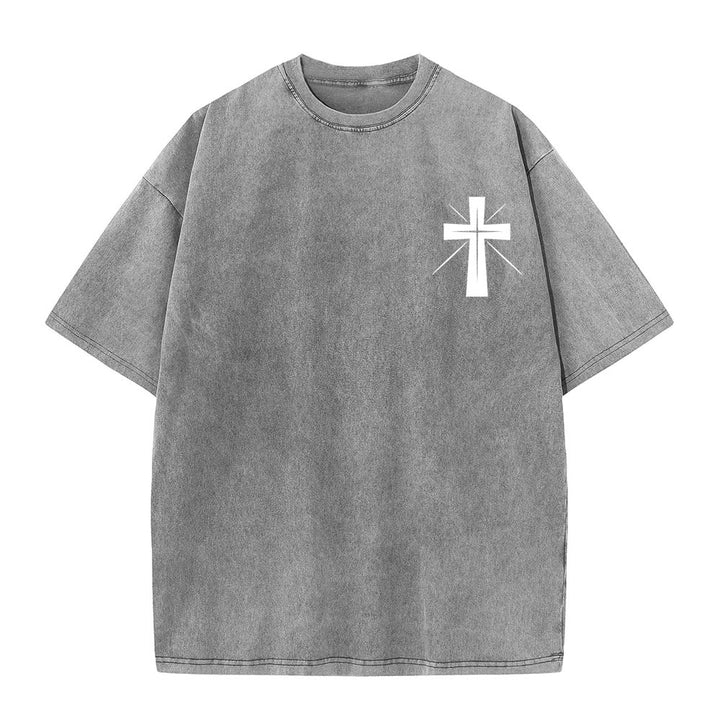 Christianartworkshop „Sucht zuerst das Reich Gottes“ Unisex-T-Shirt (vorgewaschen) - image 5