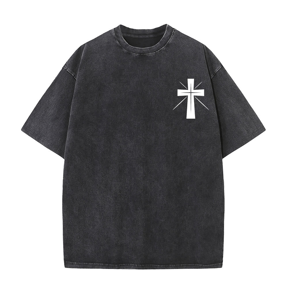 Christianartworkshop „Sucht zuerst das Reich Gottes“ Unisex-T-Shirt (vorgewaschen) - image 2
