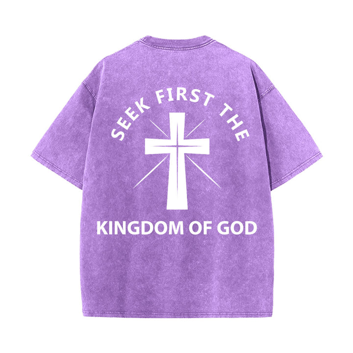 Christianartworkshop „Sucht zuerst das Reich Gottes“ Unisex-T-Shirt (vorgewaschen) - image 22