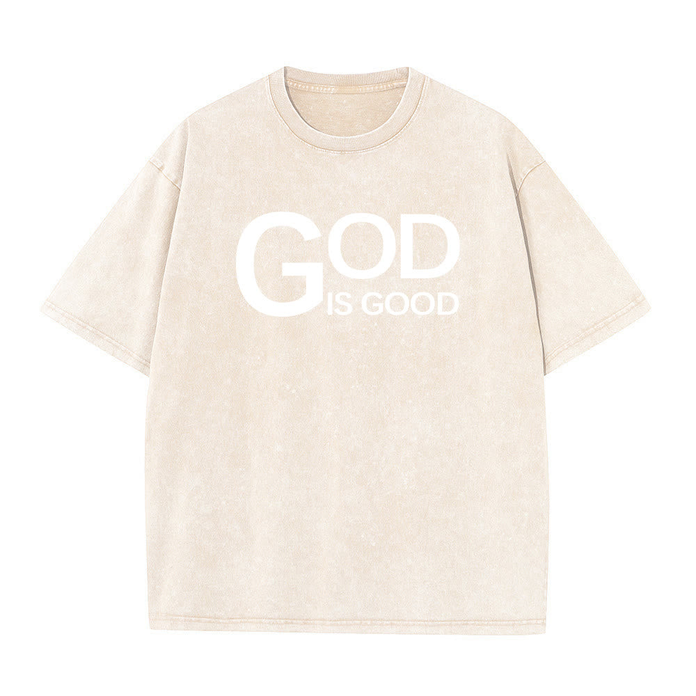 Christianartworkshop Gott ist gut – Philipper 4,13 – Unisex-T-Shirt mit Kreuzmotiv - image 17