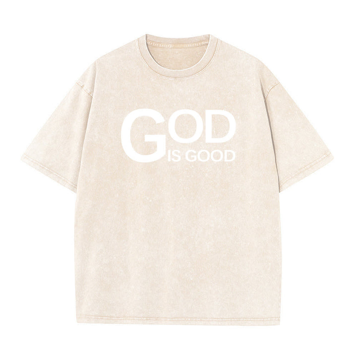 Christianartworkshop Gott ist gut – Philipper 4,13 – Unisex-T-Shirt mit Kreuzmotiv - image 17