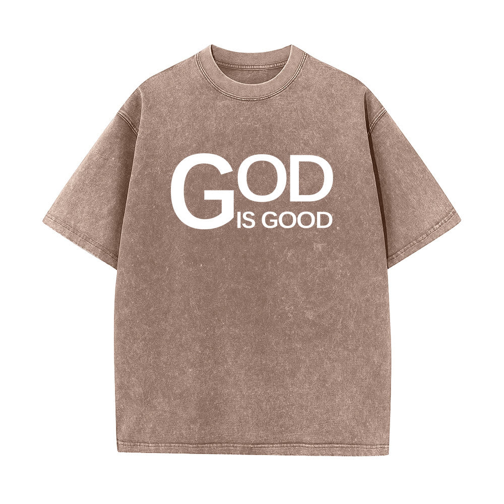 Christianartworkshop Gott ist gut – Philipper 4,13 – Unisex-T-Shirt mit Kreuzmotiv - image 14