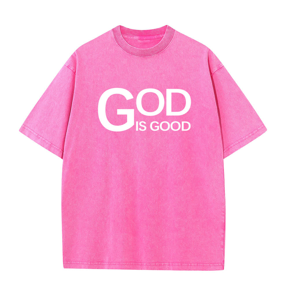 Christianartworkshop Gott ist gut – Philipper 4,13 – Unisex-T-Shirt mit Kreuzmotiv - image 26