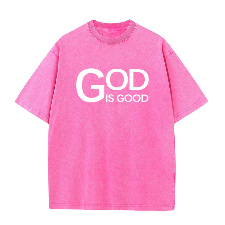 Christianartworkshop Gott ist gut – Philipper 4,13 – Unisex-T-Shirt mit Kreuzmotiv - image 26