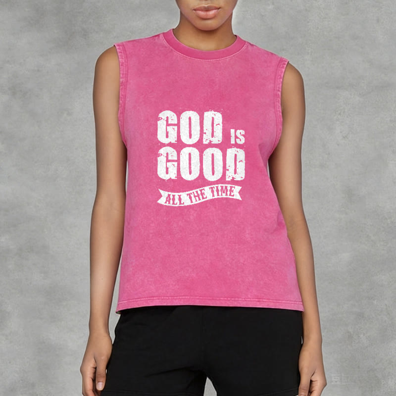 Christianartworkshop Gott ist immer gut Unisex-Tanktop - image 14