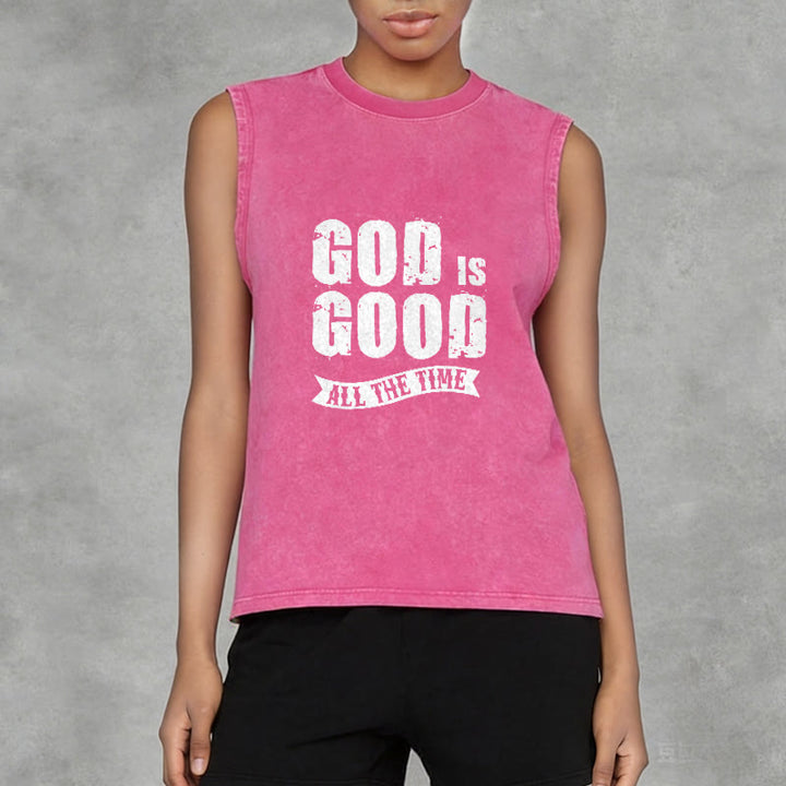 Christianartworkshop Gott ist immer gut Unisex-Tanktop - image 14