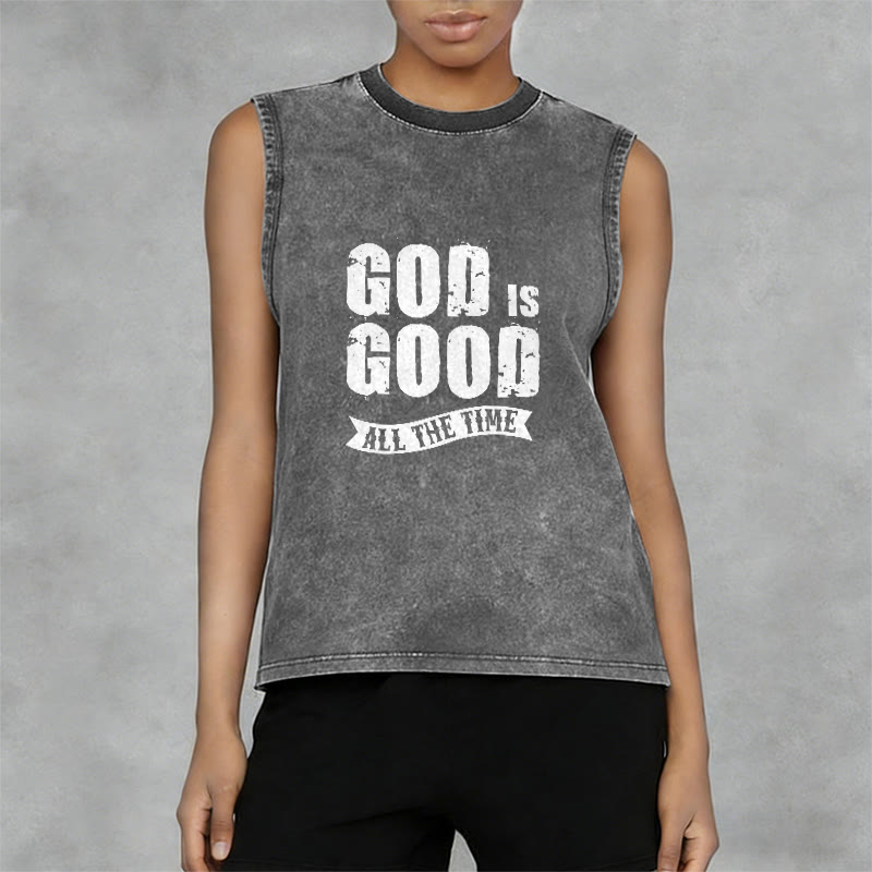 Christianartworkshop Gott ist immer gut Unisex-Tanktop - image 8