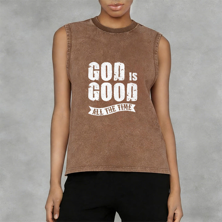 Christianartworkshop Gott ist immer gut Unisex-Tanktop - image 2
