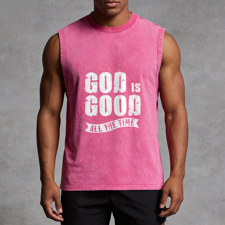 Christianartworkshop Gott ist immer gut Unisex-Tanktop - image 13