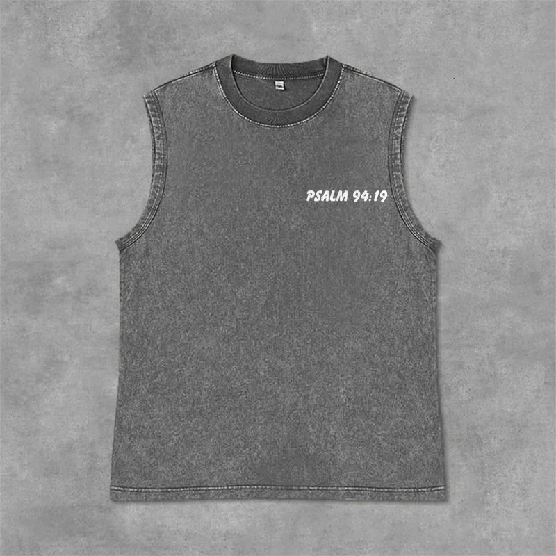 Christianartworkshop „ Lächle, du bist von Gott geliebt“ Unisex-Tanktop (gewaschen) - image 9