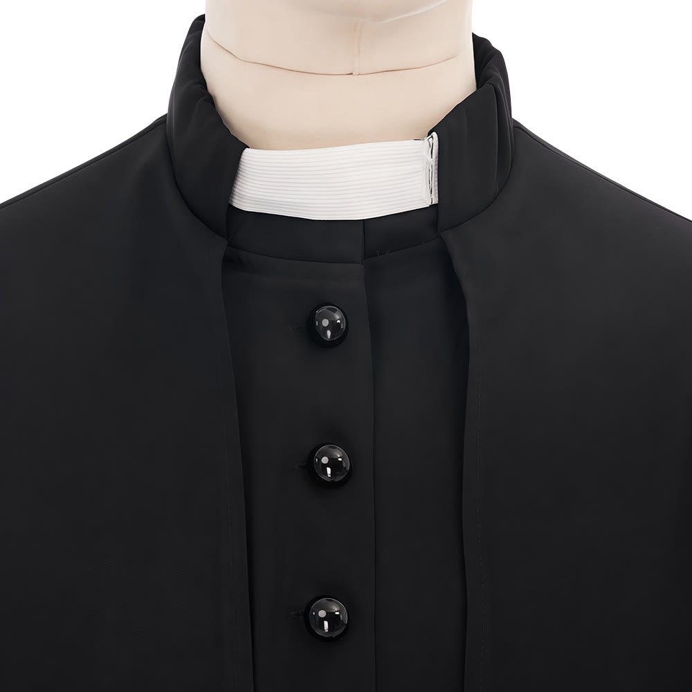 Christianartworkshop Mehrfarbige zeremonielle römische Soutane-Kassock: Ästhetik mittelalterlicher Priester - image 7