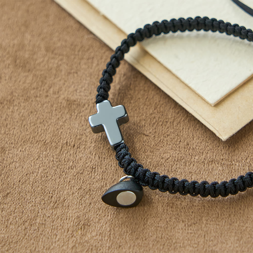 Christianartworkshop Magnetisches Herz-Kreuz-Armband-Set: Ein Symbol heiliger Verbundenheit und ewiger Liebe - image 9