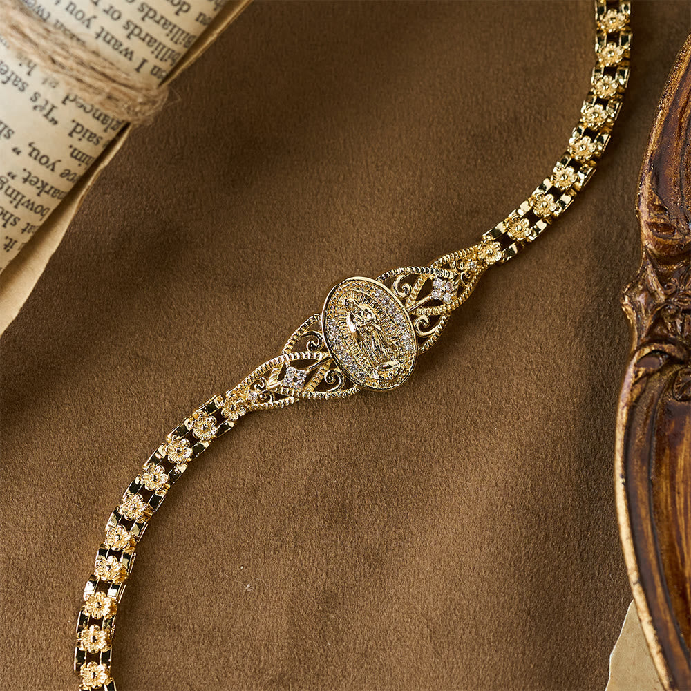 Christianartworkshop Goldene Filigran-Armbandkollektion „Unsere Liebe Frau“: Ein Symbol mütterlicher Gnade und Schutz - image 7