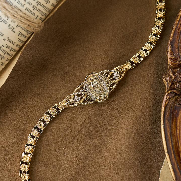 Christianartworkshop Goldene Filigran-Armbandkollektion „Unsere Liebe Frau“: Ein Symbol mütterlicher Gnade und Schutz - image 7