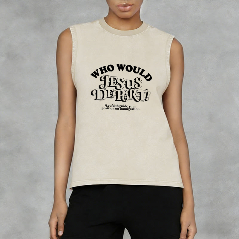 Christianartworkshop Inspirierendes Unisex-Tanktop „Lass dich vom Glauben leiten“ - image 2