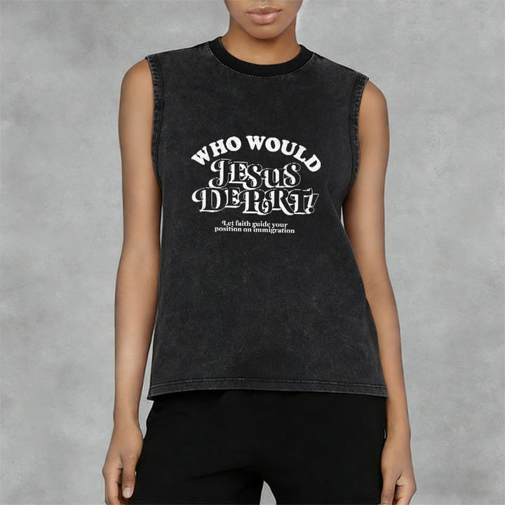Christianartworkshop Inspirierendes Unisex-Tanktop „Lass dich vom Glauben leiten“ - image 5