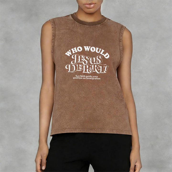 Christianartworkshop Inspirierendes Unisex-Tanktop „Lass dich vom Glauben leiten“ - image 14