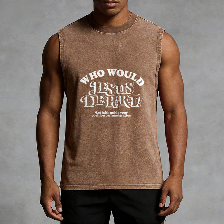 Christianartworkshop Inspirierendes Unisex-Tanktop „Lass dich vom Glauben leiten“ - image 13